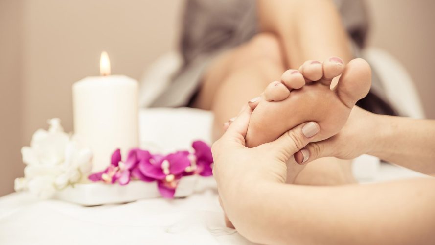 Fußreflexzonenmassage